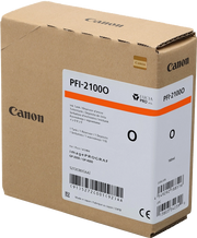 Canon PFI-2100 O cartuccia d'inchiostro 1 pz Originale Arancione