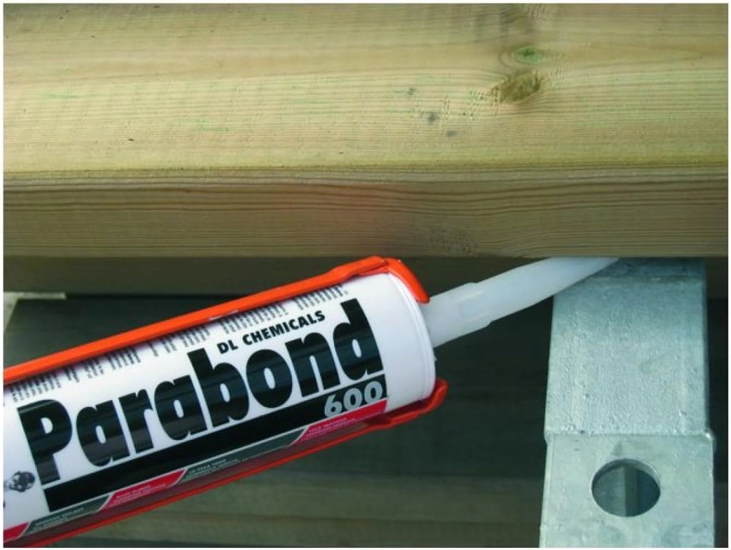 100669 Mastice MS polimerico Parabond 600, Cartuccia da 290 ml, Colore Bianco, Confezione da 25, 40001000