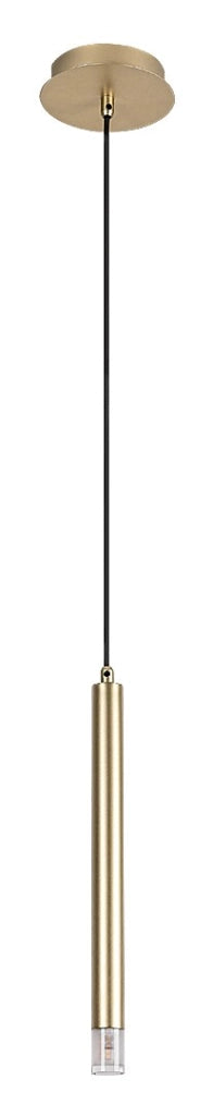 Lampada sospensione moderna oro tubo cucina G9 5W Ramira