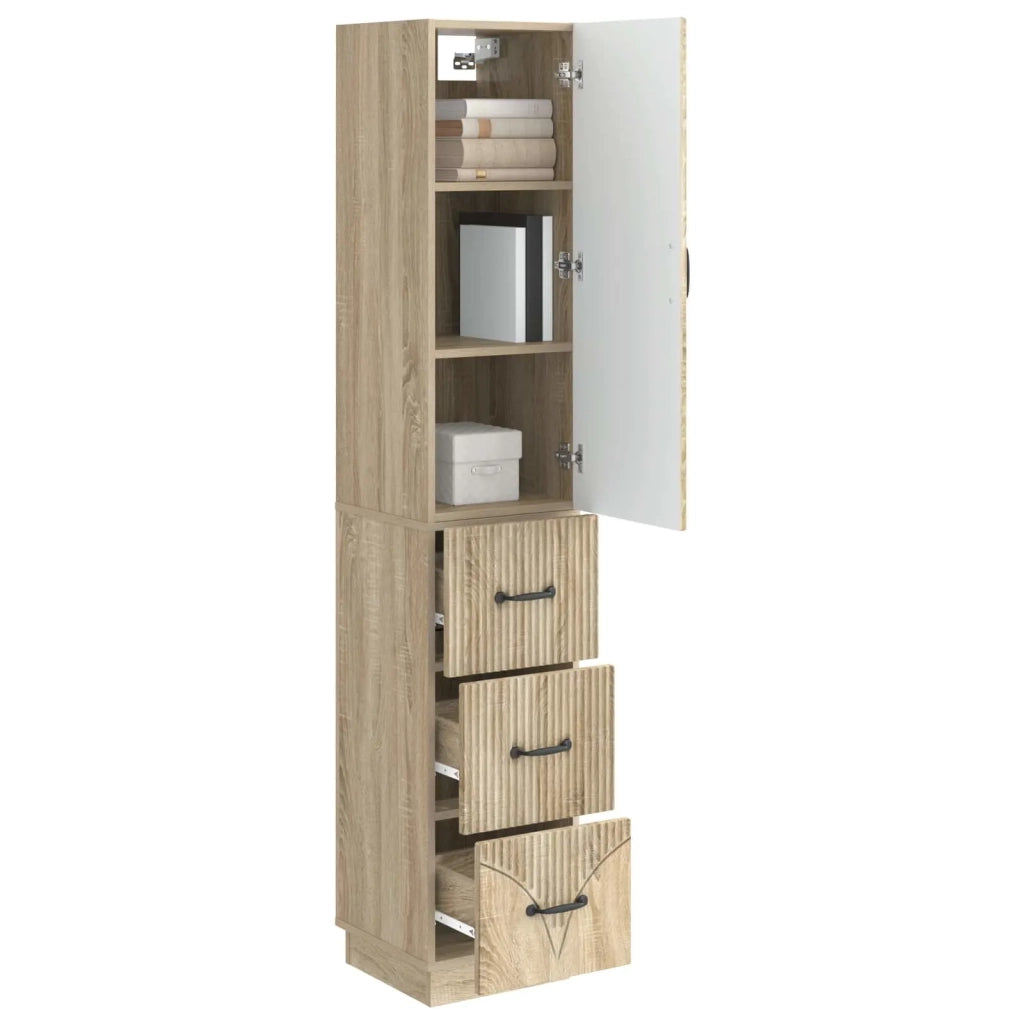 Set di armadi 2 pcs Rovere Sonoma 33 x 34,5 x 87 cm