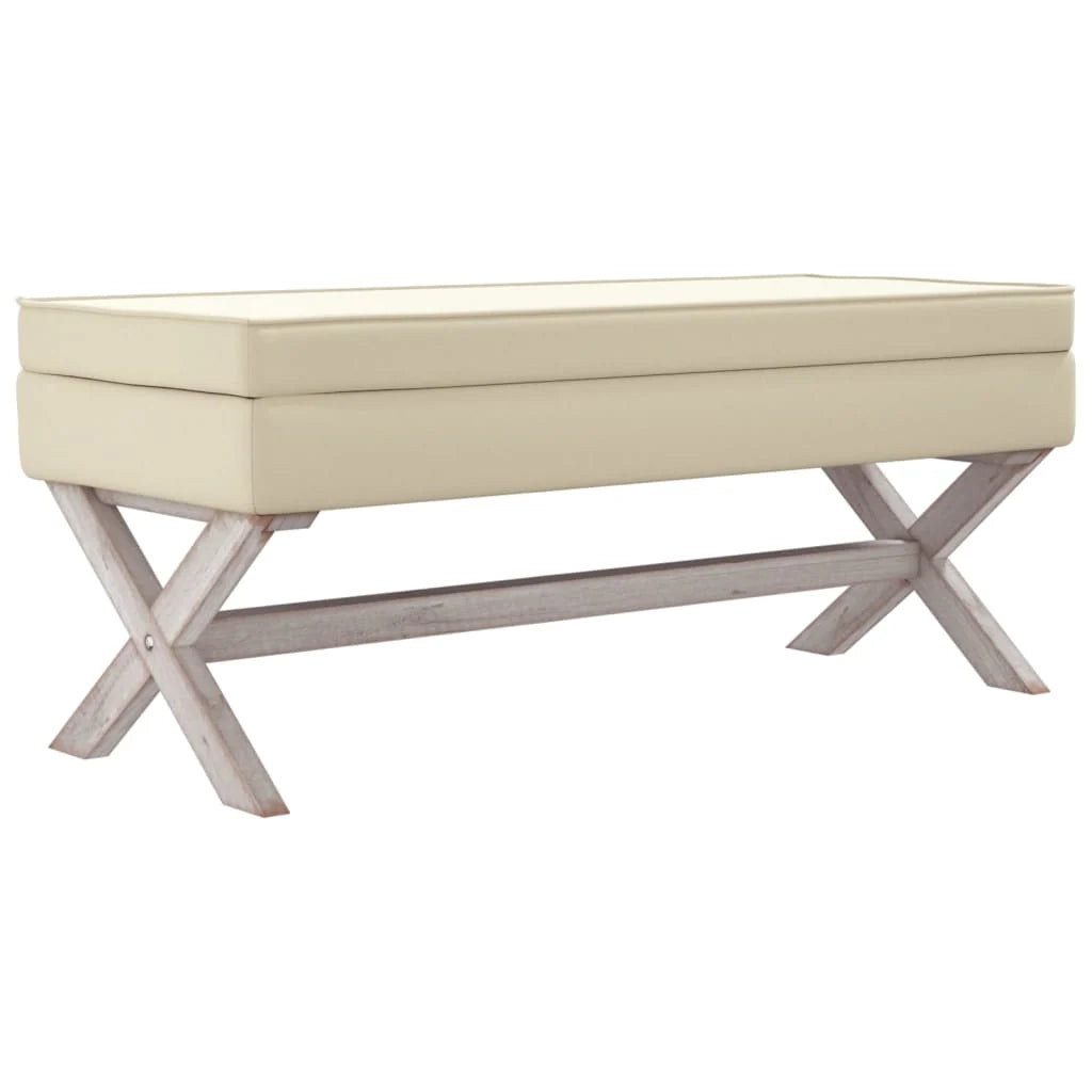 Sgabello contenitore 110 x 45 x 49 cm beige lino 02_0010939