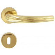 BL Maniglia "Torino" c/rosetta olivata oro lucido