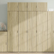 vidaXL Armadietto Rovere Sonoma 80x42,5x225 cm in Truciolato