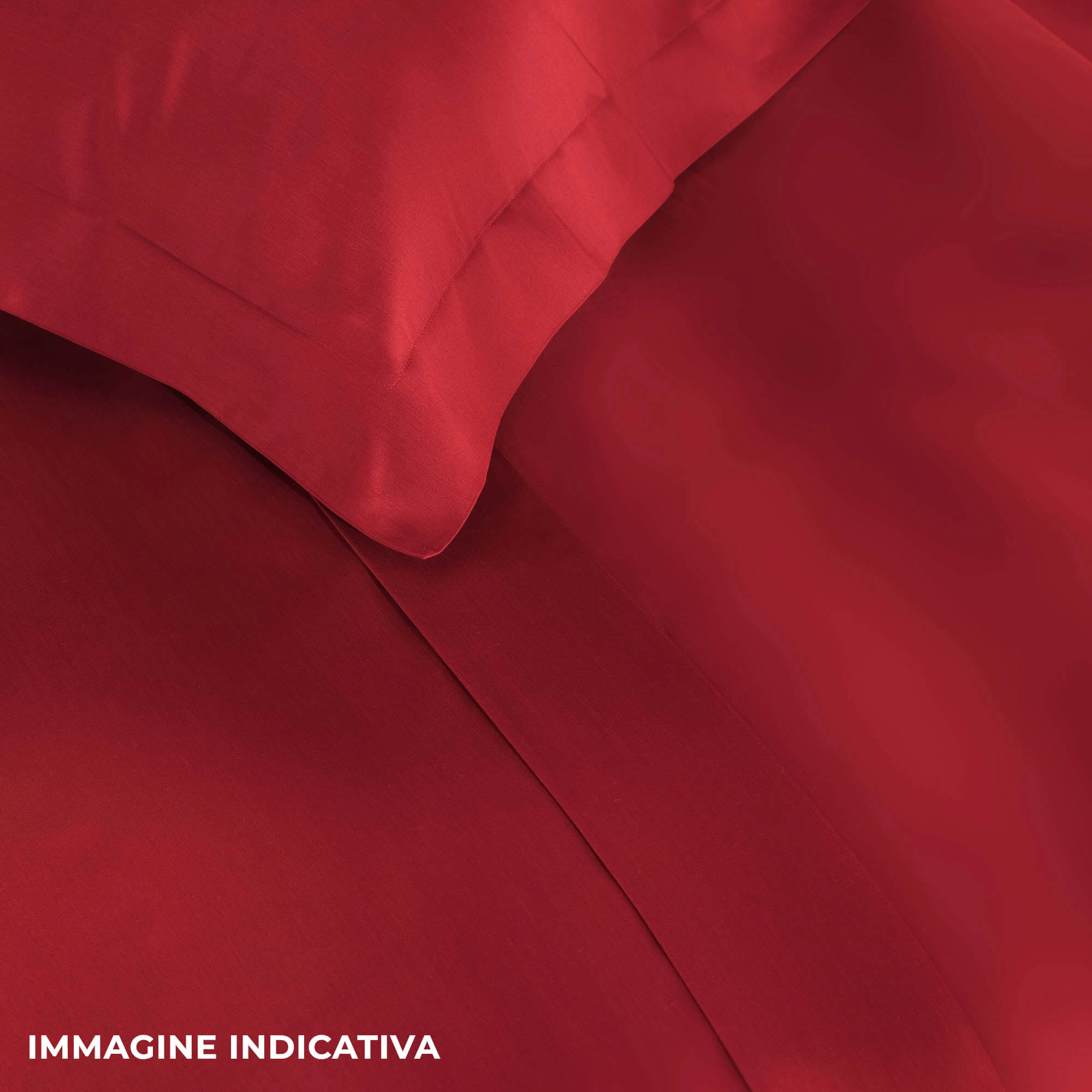 Set Lenzuola Matrimoniale Sopra Sotto e Federe Tinta Unita Garrini Clarice Blu