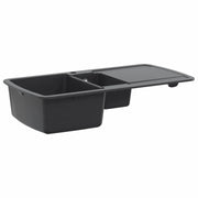 Lavello da cucina a doppia vasca Granito 96 x 50 x 31 cm 42053753