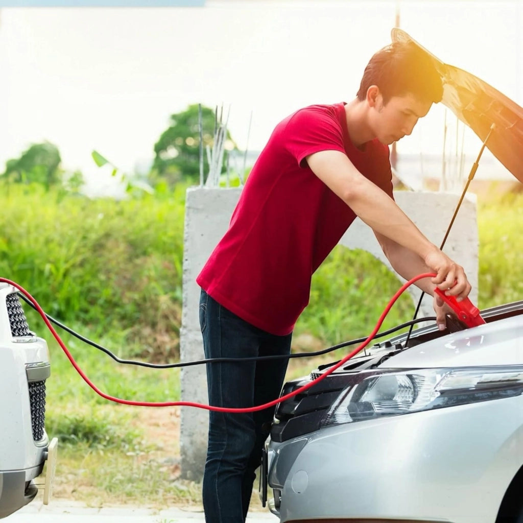 Cavi Di Collegamento Batteria Auto Camper Suv 4000 Amp Pinza Batteria 3 Metri