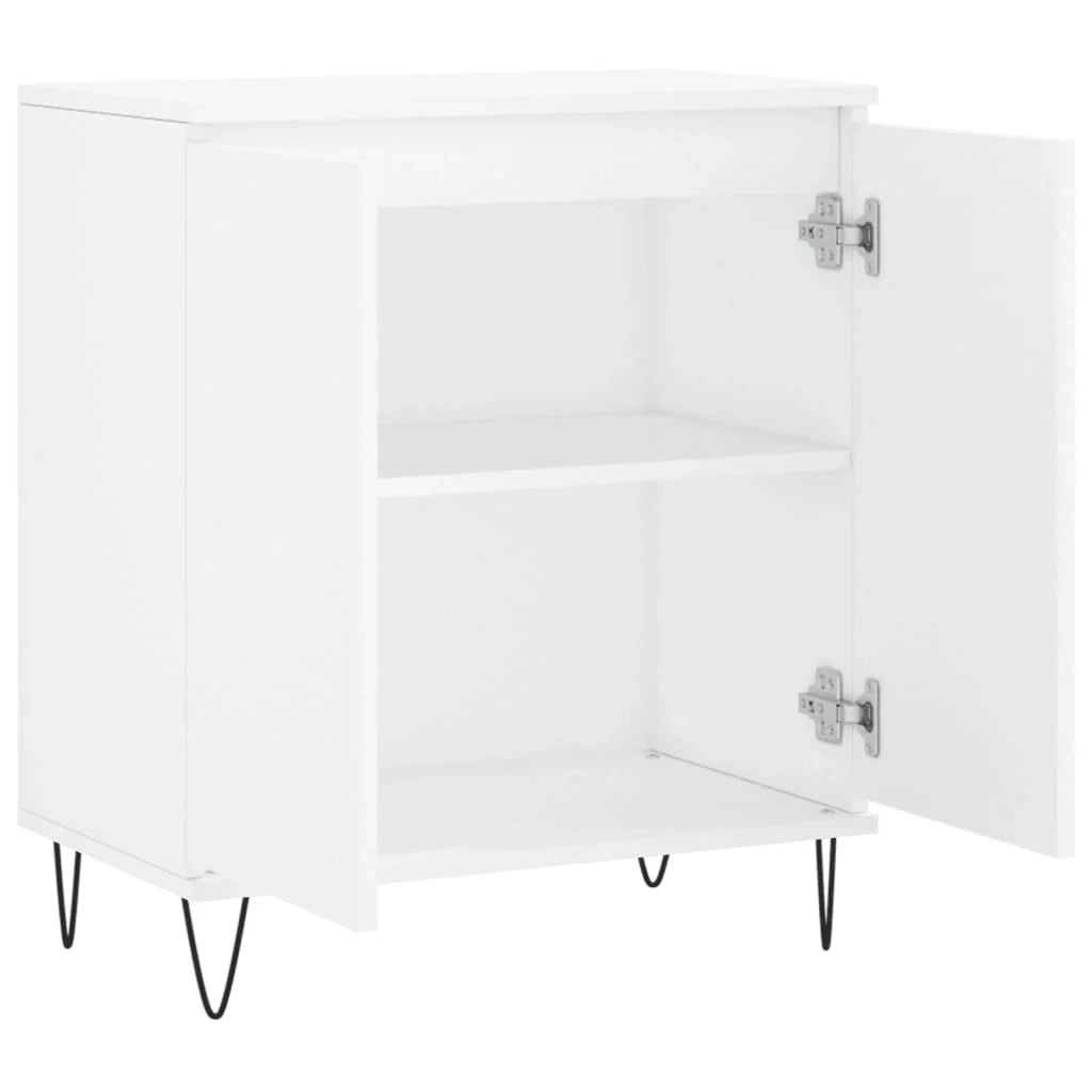 Buffet credenza cassettiera armadio mobile contenitore organizer per cucina soggiorno salotto 60 x 35 x 70 cm legno ingegnerizzato bianco 02_0030361