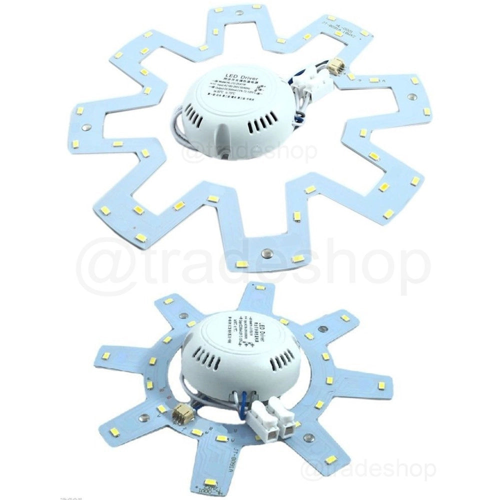 Trade Shop - Kit Smd Led Pannello Luce 12w 18w 20w 22w Conversione Plafoniera Vecchio Neon -  20 Watt
