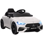 Auto elettrica per bambini Mercedes ¨C zephmum ¨C Bianco 12V