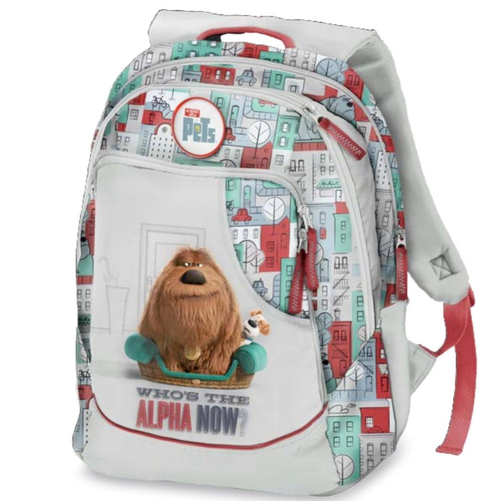 Trade Shop - Zaino Pets Metropolitan Double Cane Alpha Now Ragazzi Medie Elementari -