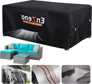 Panno di copertura impermeabile 200 x 160 cm - arredamento esterno - tessuto Oxford - coprioggetto - resistente alle intemperie - tavolo da giardino - copertura esterna