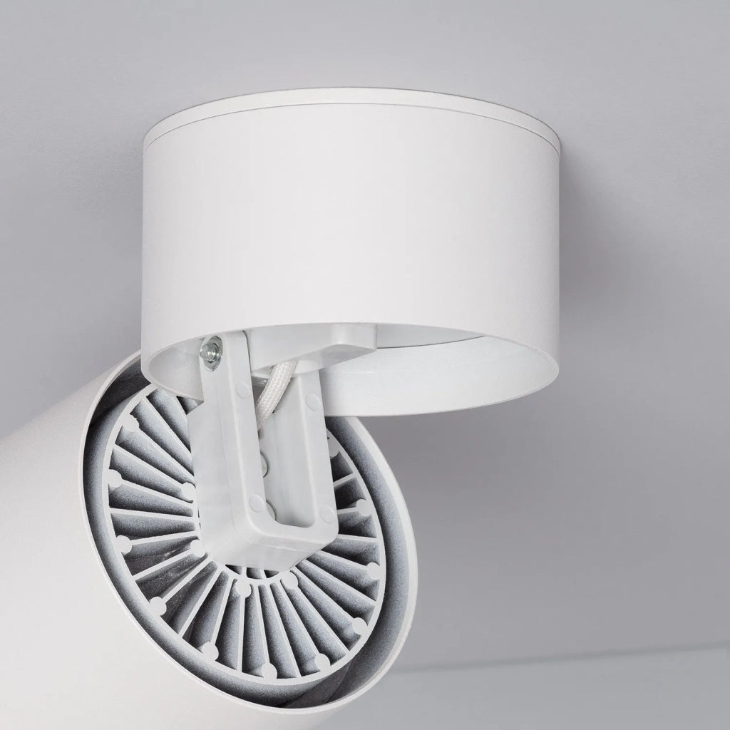 Faretto LED Abruzzo Romeo 15W bianco luce calda orientabile