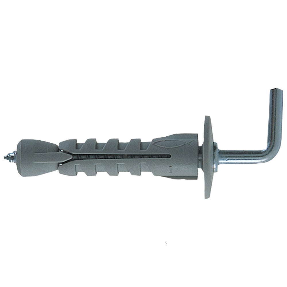 Fissaggio universale lastre gancio medio nylon sbn 9/2 Ø9 mm x 43 mm 200 pezzi