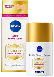 Siero per il corpo luminoso 630 contro le stria - contro le striature e le macchie - contro le stria di gravidanza - olio per la pelle - 100 ml - 1 pezzo