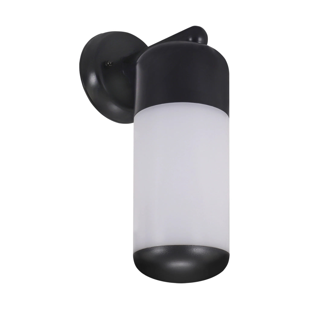Applique esterna NYSA Struhm 1 luce nero/bianco E27 IP54