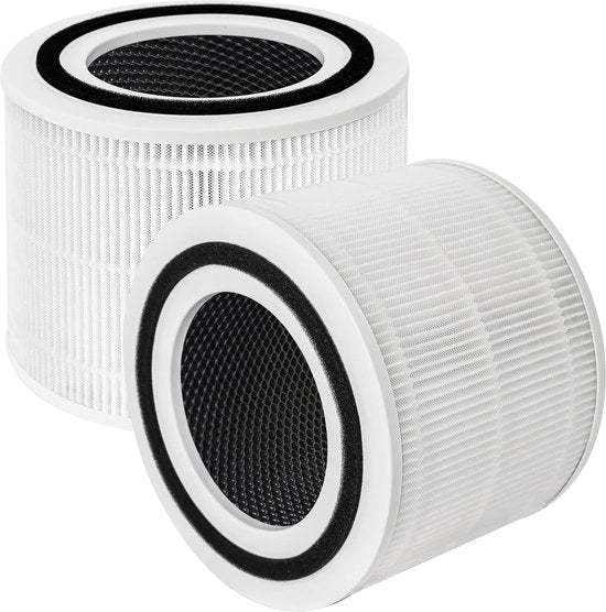 Filtro di sostituzione Core 300 per l'aria pulita - H13 Filtro HEPA True - Filtro attivo di carbone - Filtro in nylon prefiltrante - 3-in-1 filtrazione - 2 pezzi