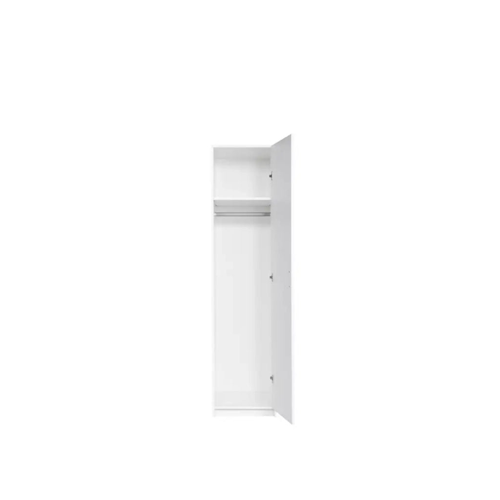 Armadio FLEX – 1 porta – Guardaroba + scaffale – Design moderno