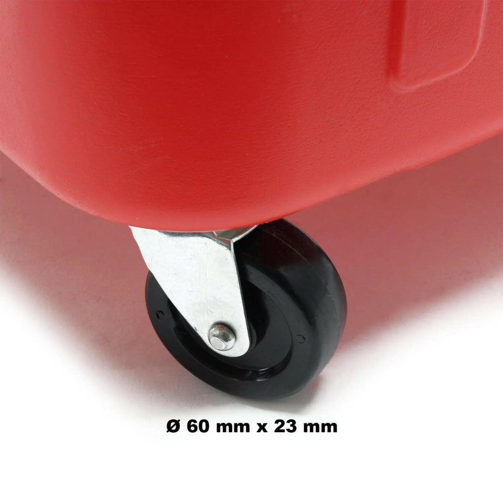 Carrello raccolta olio esausto da 35 litri serbatoio scarico olio 16_0002548