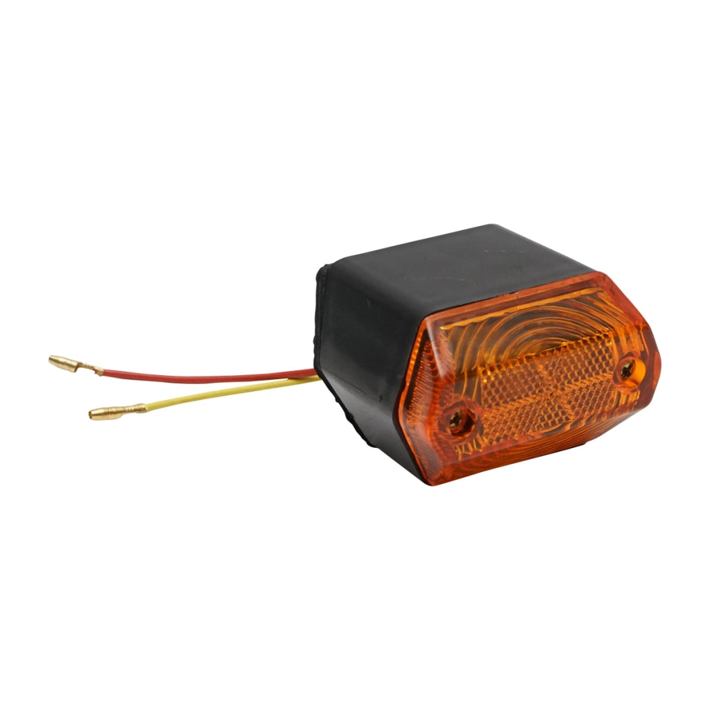 Luce di posizione/segnale anteriore gialla per Fiat codice OEM 5119323 Breckner Germany