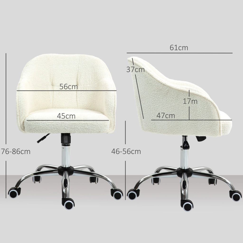 Sedia da ufficio ergonomica ¨C zephmum ¨C crema