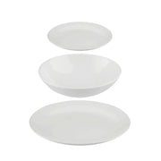 Servizio Piatti Bianco in Terraglia ‚Äì 18 Pezzi