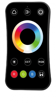 Telecomando RF R17 per LED RGB+CCT touch nero Ecolight