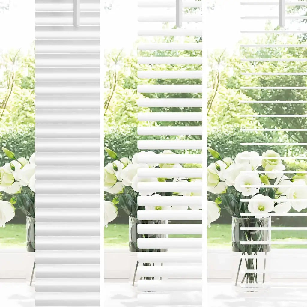 Tendaggi a Veneziana | Tenda a lamelle Bianco 175 x 80 cm Alluminio