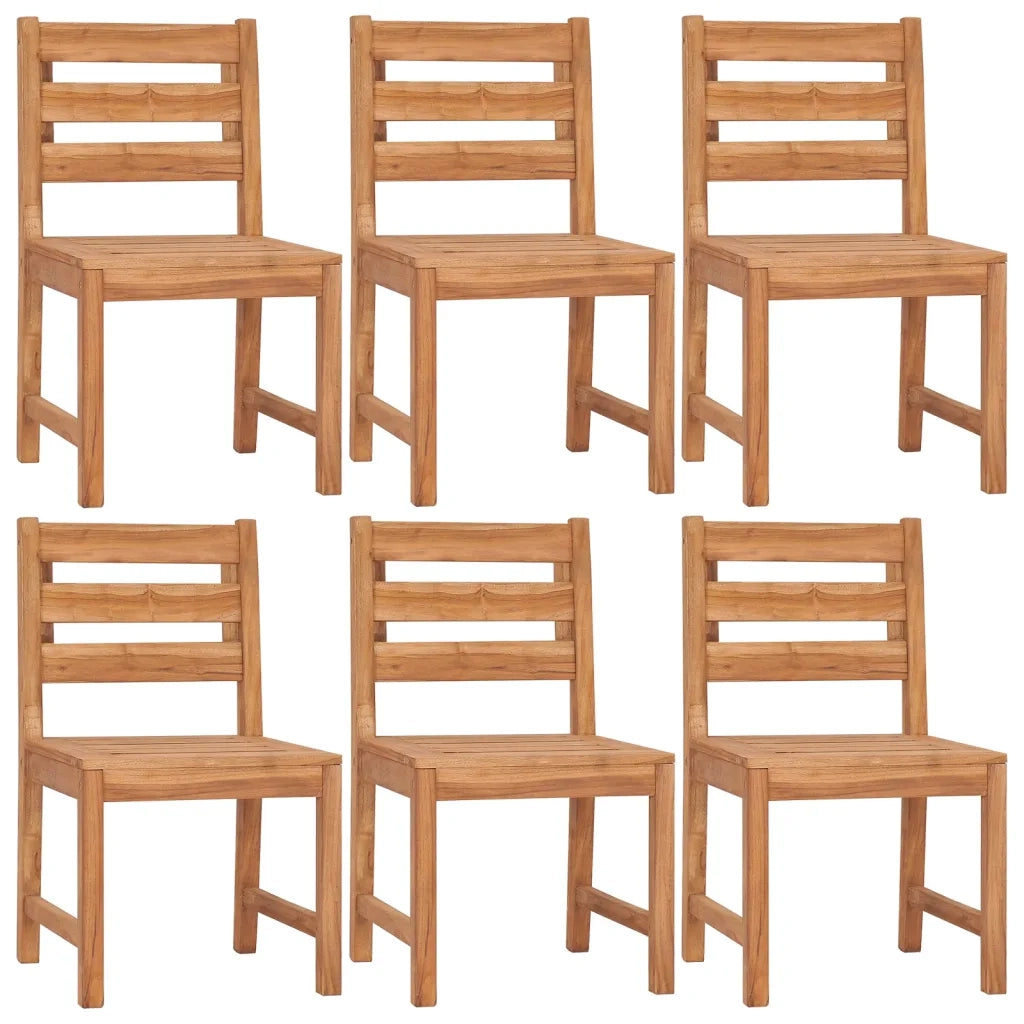 Set da Pranzo da Giardino 7 pz in Legno Massello di Teak 3157189