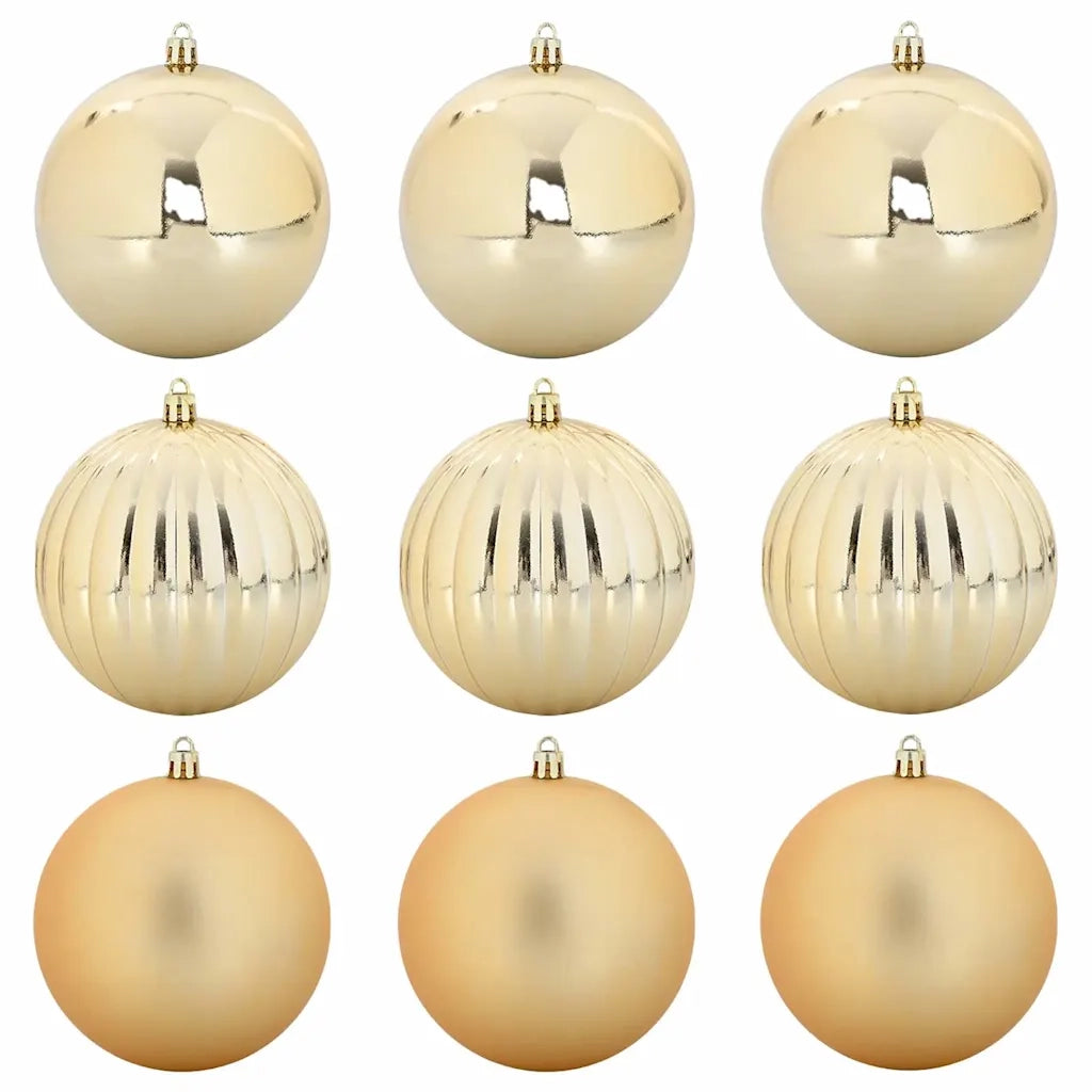 Set di palline di Natale XL 9 pz Oro Plastica CFW3324058