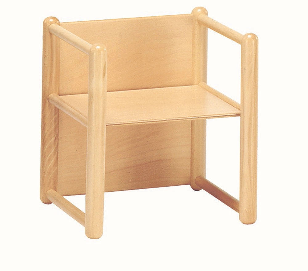Sedia Dixi pluriuso in legno di Faggio Adex Materiale: Legno di Faggio, Colore: Naturale