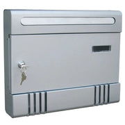 CASSETTA POSTALE CONDOMINIO 36,6X6,5X29 CM SILVER- CHINA JIANGSU SAINTY- 1,0 pz