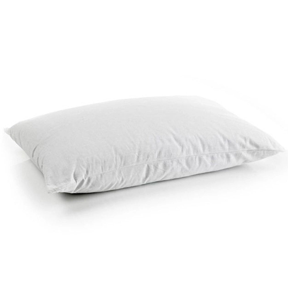 Trade Shop - Cuscino Guanciale 50x80cm Anallergico Traspirante Lavabile Poliestere Cotone -