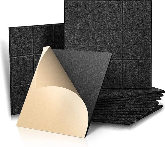 Pannelli di isolamento acustico - Pannelli di schiuma di isolamento - Pannelli acustici - Demoltiplicatore di rumore - Schiuma per studi - Pannelli di schiuma acustica