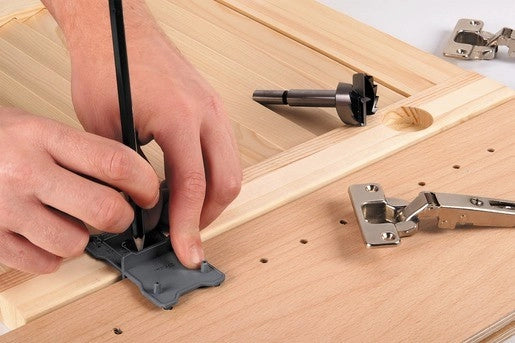 Set di punte Forstner da 2 pezzi per il tracciamento e la creazione di fori per cerniere - 8728000