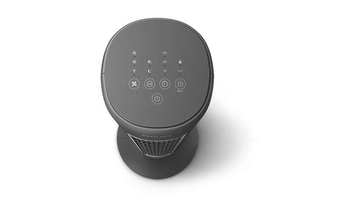 Philips CX5535-11 Serie 5000 Ventilatore a Torre 40W 2230 m³-h 28dB Telecomando Timer Aromaterapia colore Grigio
