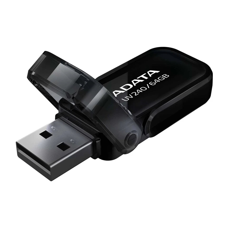 Chiavetta USB ADATA UV240 da 64 GB USB Tipo-A 2.0 Nero