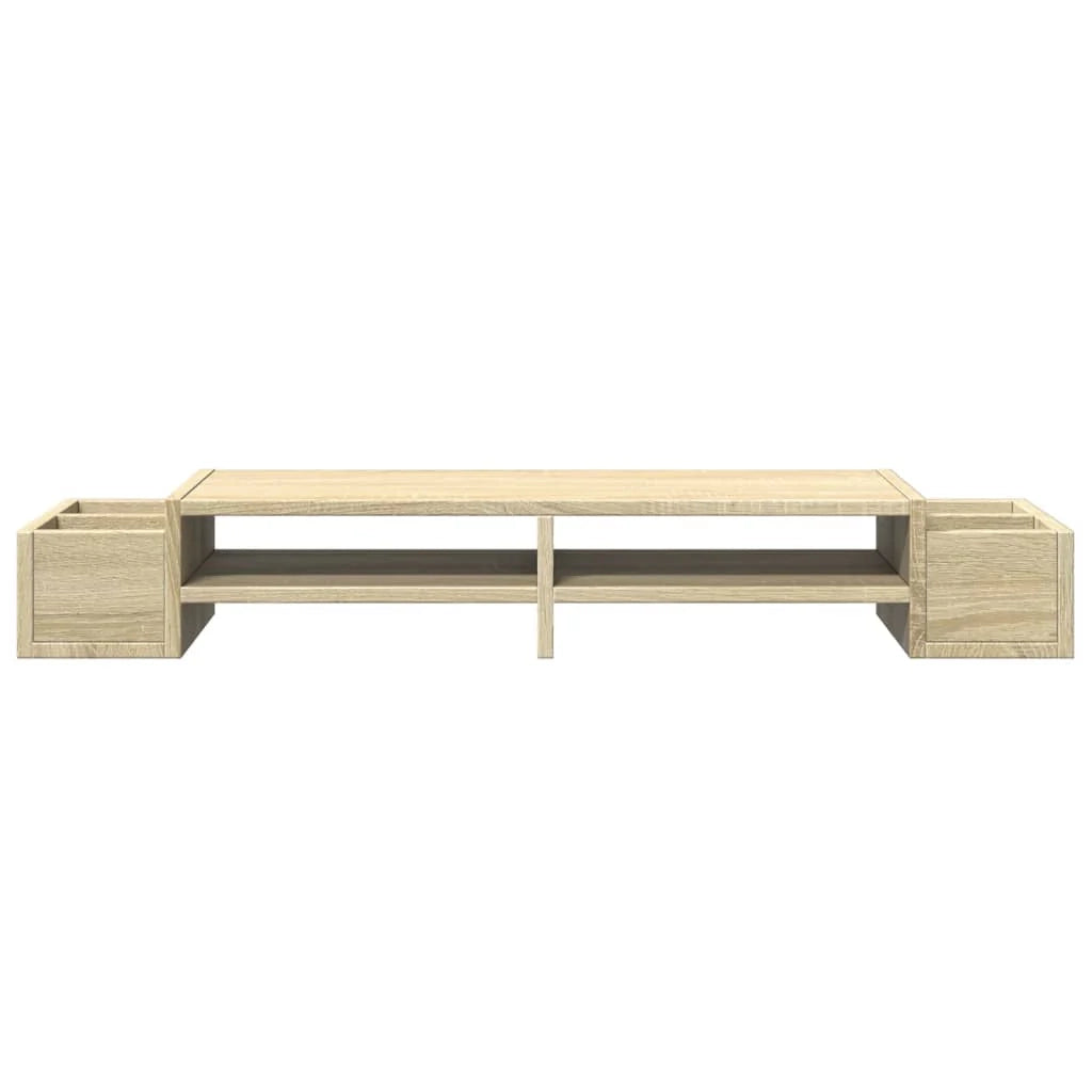 Supporto per monitor scrivania con contenitore legno ingegnerizzato Sonoma marrone 02_0044930