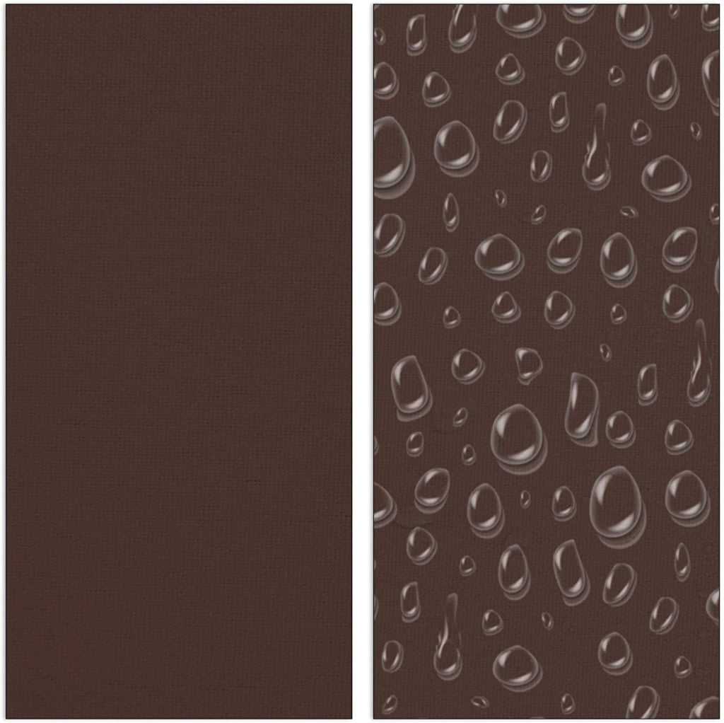 Vela ombreggiante trapezoidale 3 x 5,5 x 4 m marrone 13_0002936_2