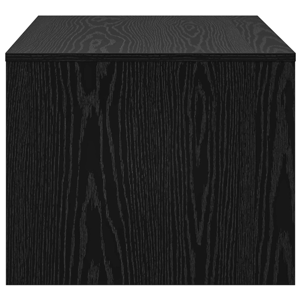 Tavolino da salotto Rovere Nero 80 x 50 x 40 cm 8000277