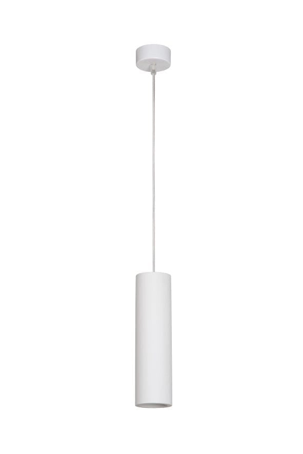 Lucide Gipsy lampada sospensione GU10 35W bianca Ø7
