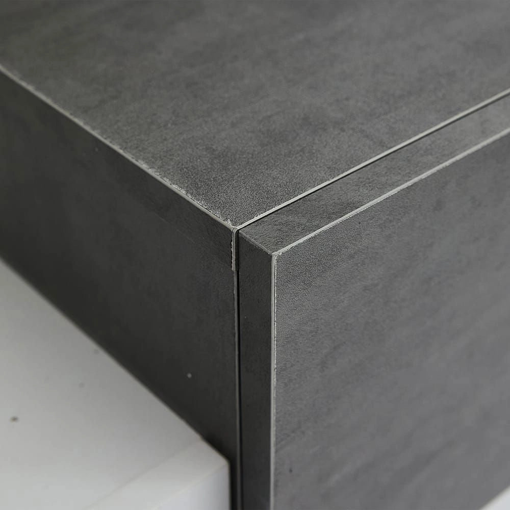 Media center gaming - Xylo - Bianco/grigio vetrine per 80"