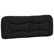 Cuscino Testiera Hvar Nero 140 cm in Tessuto CFW7488288