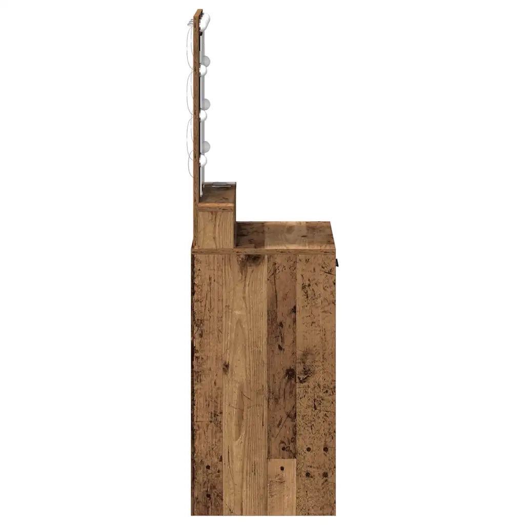 Tavolo da Trucco Marrone 50 x 41 x 140 cm Legno ingegnerizzato 865161