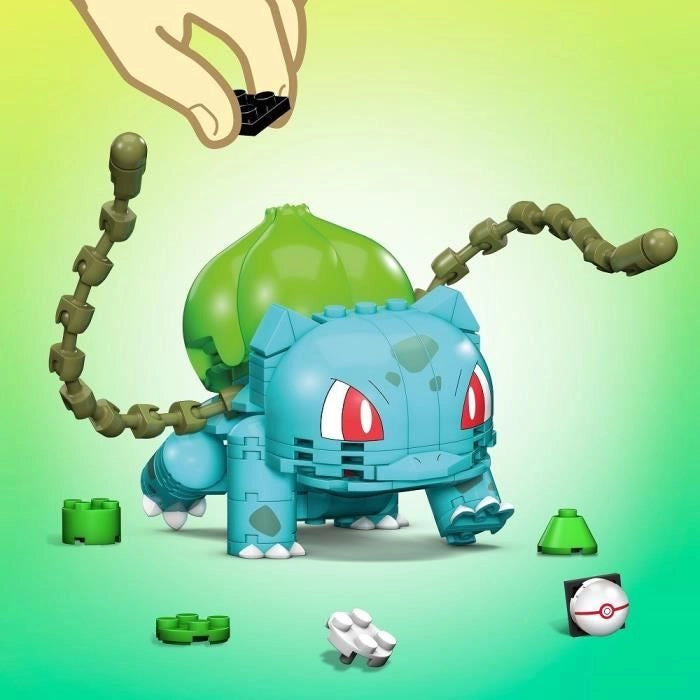 Mega Construx - Pokémon Bulbasaur da costruire - Mattoni da costruzione - Dai 7 anni