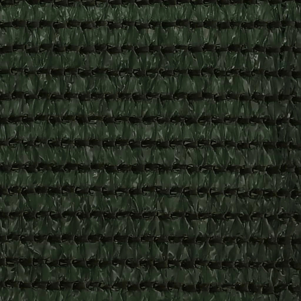 Schermo per balcone schermo per la privacy 90 x 400 cm HDPE verde scuro 02_0010448