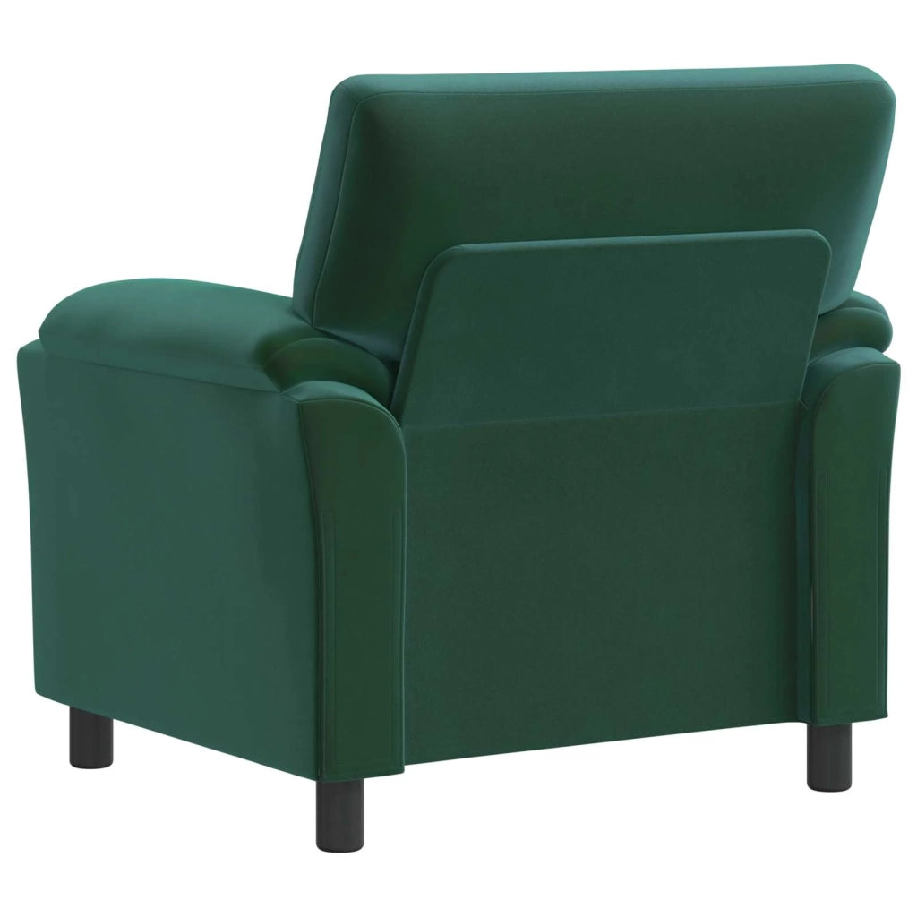 Divano Verde Scuro 94 x 85 x 93 cm Velluto 42040809