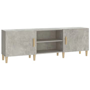 Mobile TV multimediale mensola TV credenza TV per sala da pranzo soggiorno camera da letto 150 x 30 x 50 cm legno ingegnerizzato grigio 02_0025999