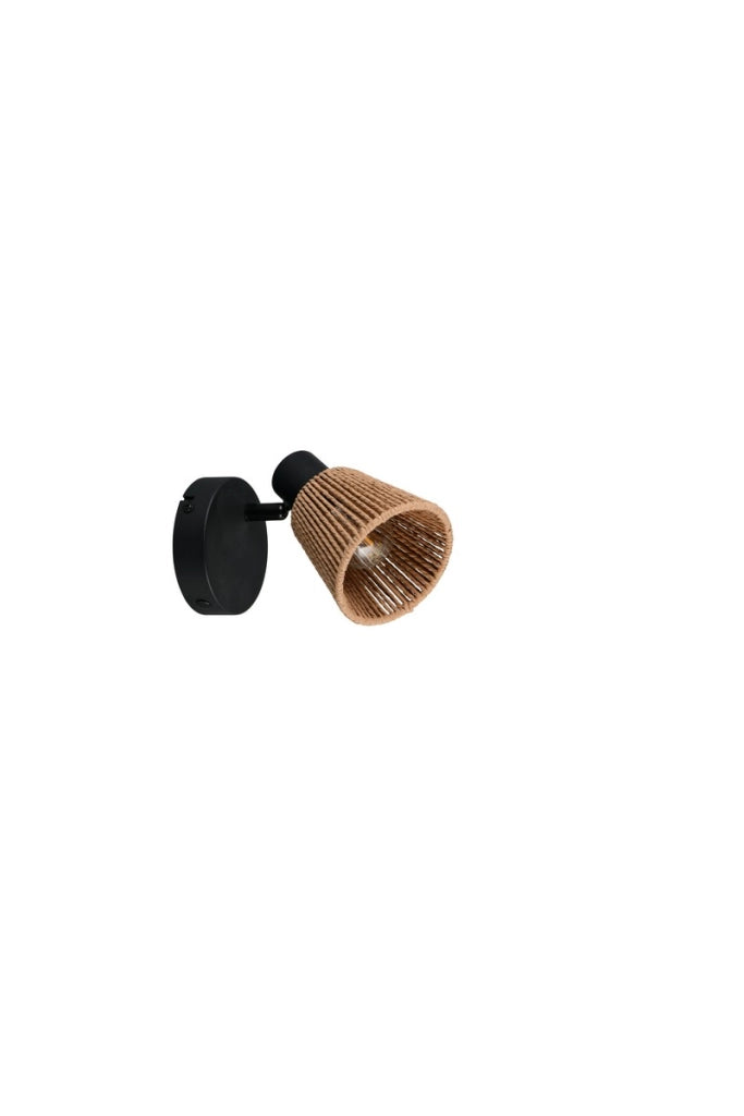 Faretto parete-soffitto NATREL RL boho 1xE14 naturale