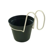 CONF. 6 VASETTI D 10 CM C/AGGANCI ANTRACITE