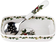 Spazzola a schiuma Holly e Ivy Cranberry, ceramica, multicolore